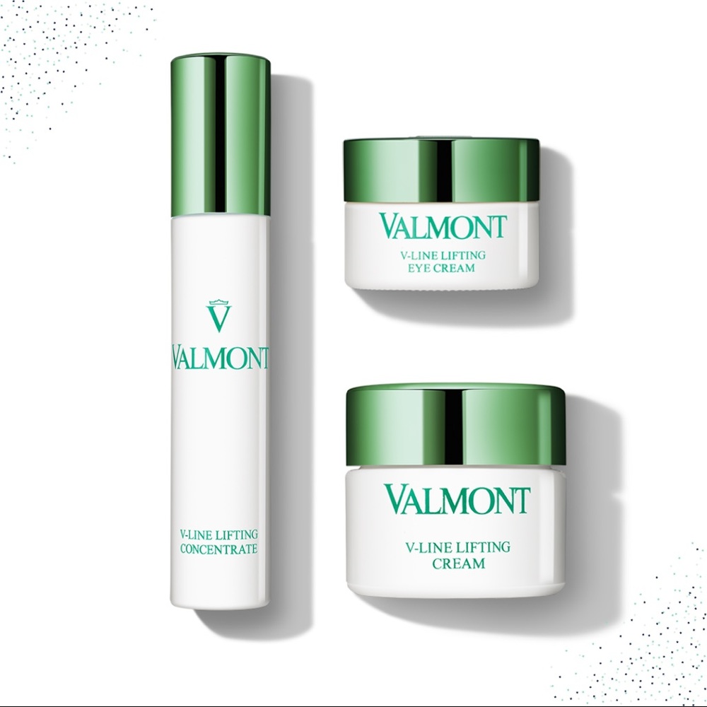 NIB Valmont *Line Correcting* AWF5 Trio V-Line Lifting Serum, Eye Cream & Cream